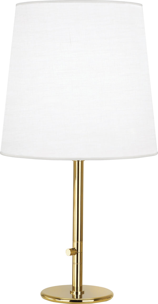 Robert Abbey - 2075W - One Light Table Lamp - Rico Espinet Buster - Polished Brass from Lighting & Bulbs Unlimited in Charlotte, NC