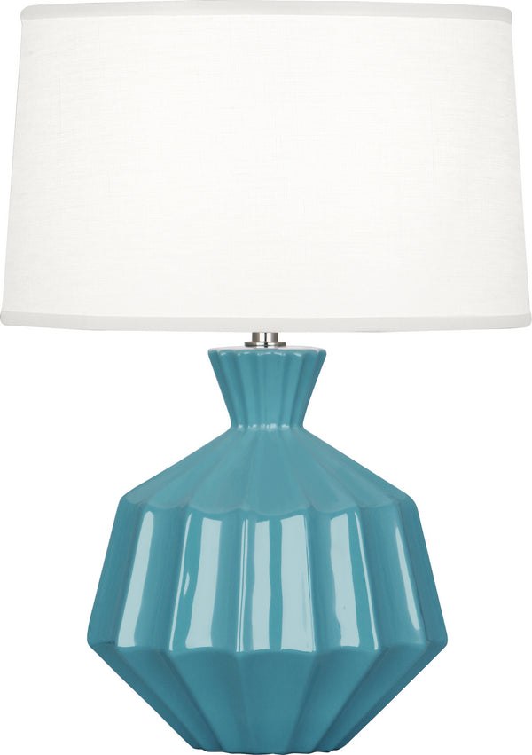 Robert Abbey - OB989 - One Light Accent Lamp - Orion - Steel Blue Glazed from Lighting & Bulbs Unlimited in Charlotte, NC