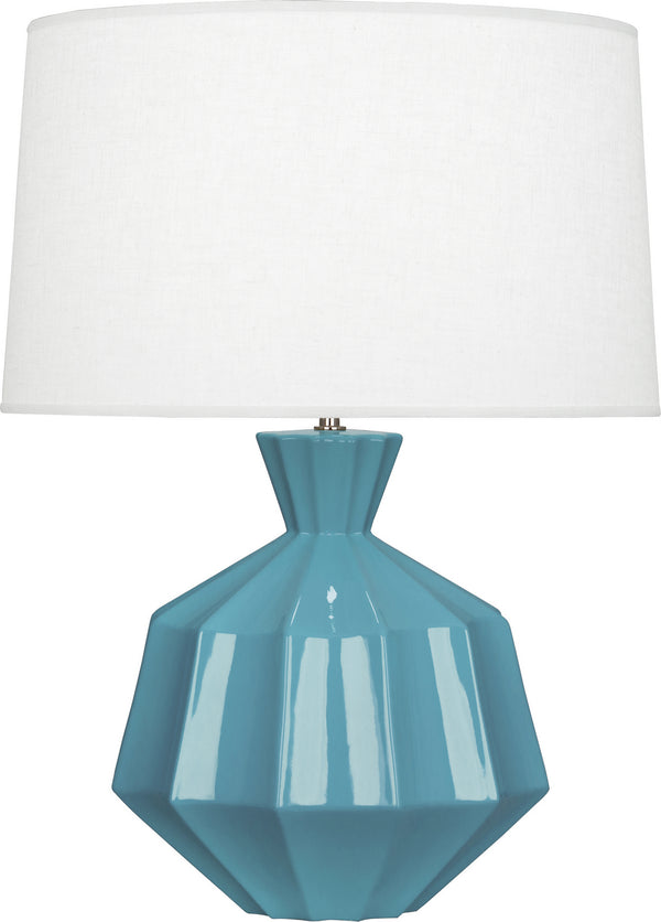 Robert Abbey - OB999 - One Light Table Lamp - Orion - Steel Blue Glazed from Lighting & Bulbs Unlimited in Charlotte, NC