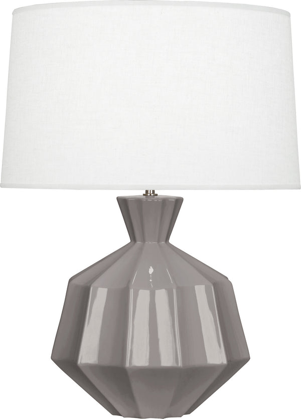 Robert Abbey - ST999 - One Light Table Lamp - Orion - Smoky Taupe Glazed from Lighting & Bulbs Unlimited in Charlotte, NC