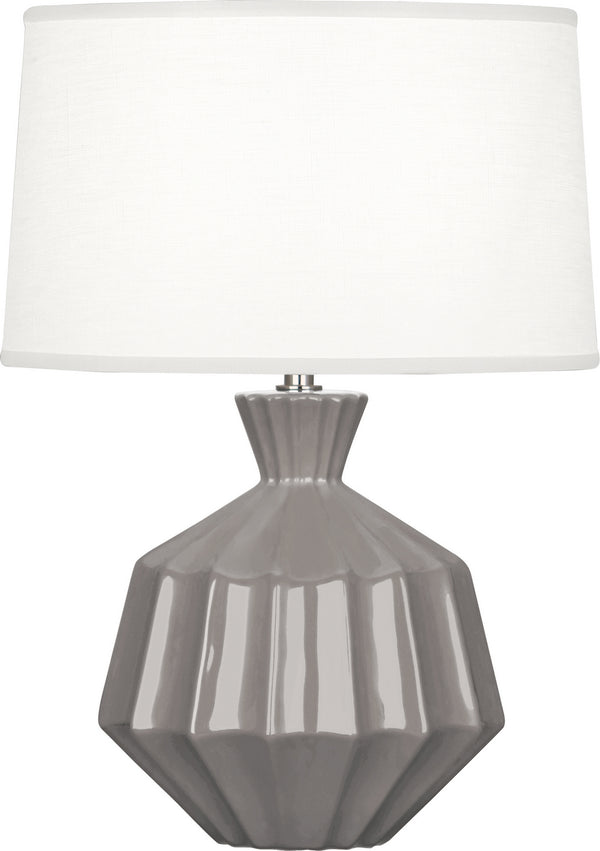 Robert Abbey - ST989 - One Light Accent Lamp - Orion - Smoky Taupe Glazed from Lighting & Bulbs Unlimited in Charlotte, NC