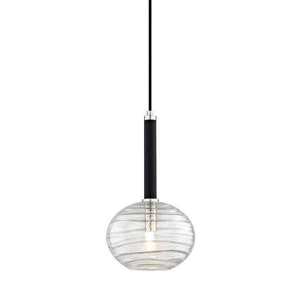 Hudson Valley - 2410-PN - LED Pendant - Breton - Polished Nickel from Lighting & Bulbs Unlimited in Charlotte, NC