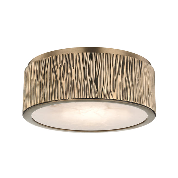 Hudson Valley - 6209-AGB - LED Flush Mount - Crispin - Aged Brass from Lighting & Bulbs Unlimited in Charlotte, NC