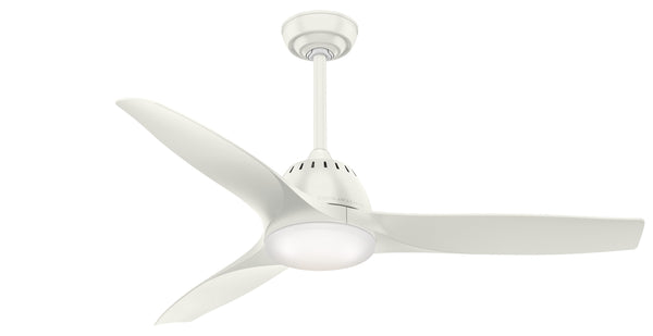 Casablanca - 59284 - 52" Ceiling Fan - Wisp - Fresh White from Lighting & Bulbs Unlimited in Charlotte, NC