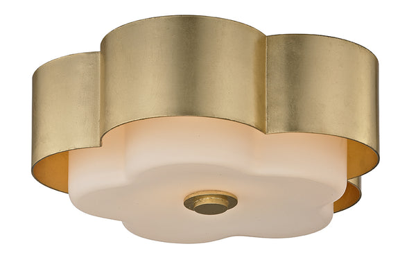 Troy Lighting - C5651-GL - Two Light Flush Mount - Allure - Gold Leaf from Lighting & Bulbs Unlimited in Charlotte, NC