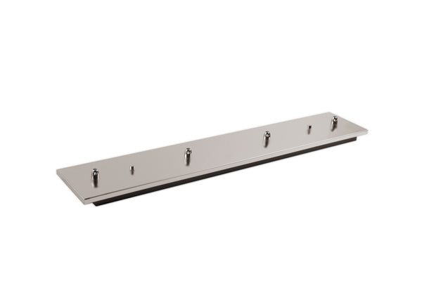 Kuzco Lighting - CNP04AC-BN - Multi-Port Canopy - Canopy - Brushed Nickel from Lighting & Bulbs Unlimited in Charlotte, NC