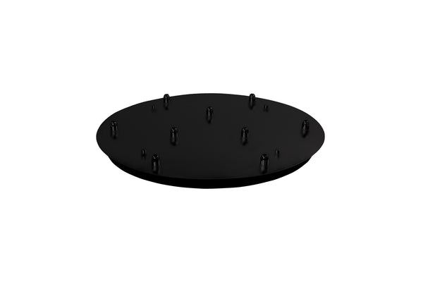 Kuzco Lighting - CNP09AC-BK - Multi-Port Canopy - Canopy - Black from Lighting & Bulbs Unlimited in Charlotte, NC