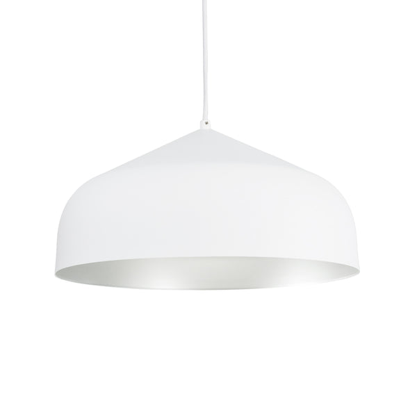 Kuzco Lighting - PD9117-WH/SV - LED Pendant - Helena - White/Silver from Lighting & Bulbs Unlimited in Charlotte, NC