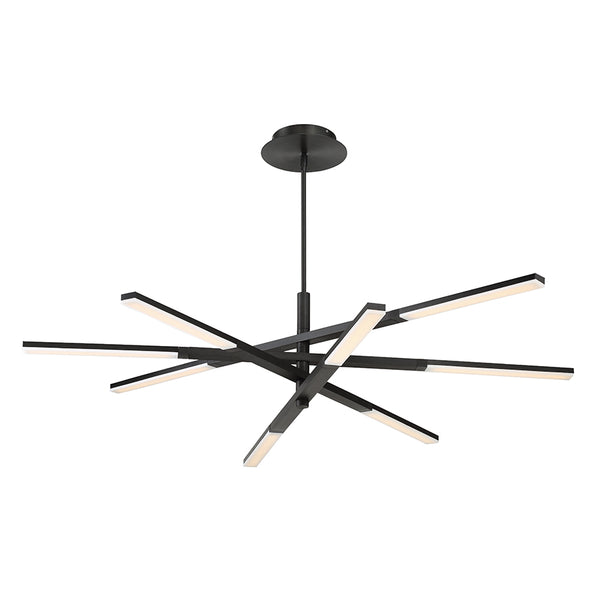 Modern Forms - PD-50748-BK - LED Chandelier - Stacked - Black from Lighting & Bulbs Unlimited in Charlotte, NC