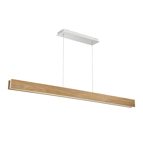 Modern Forms - PD-58756-WAL - LED Linear Pendant - Drift - Walnut from Lighting & Bulbs Unlimited in Charlotte, NC