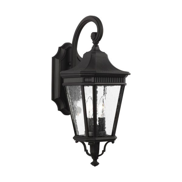 Generation Lighting - OL5421BK - Two Light Outdoor Wall Lantern - Cotswold Lane - Black from Lighting & Bulbs Unlimited in Charlotte, NC