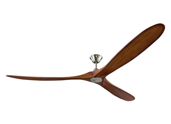 Visual Comfort Fan - 3MAVR88BSKOA - 88" Ceiling Fan - Maverick 88 - Brushed Steel from Lighting & Bulbs Unlimited in Charlotte, NC