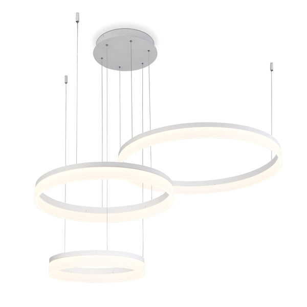 Eurofase - 31779-012 - LED Chandelier - Minuta - Sand White from Lighting & Bulbs Unlimited in Charlotte, NC