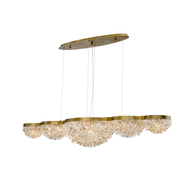 Eurofase - 31831-017 - 15 Light Chandelier - Mondo - Antique Gold from Lighting & Bulbs Unlimited in Charlotte, NC