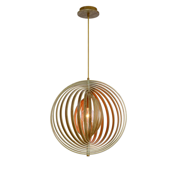 Eurofase - 31873-017 - One Light Pendant - Abruzzo - Wood from Lighting & Bulbs Unlimited in Charlotte, NC