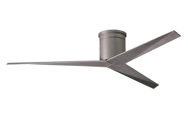 Matthews Fan Company - EKH-BN-BW - 56" Ceiling Fan - Eliza - Brushed Nickel from Lighting & Bulbs Unlimited in Charlotte, NC