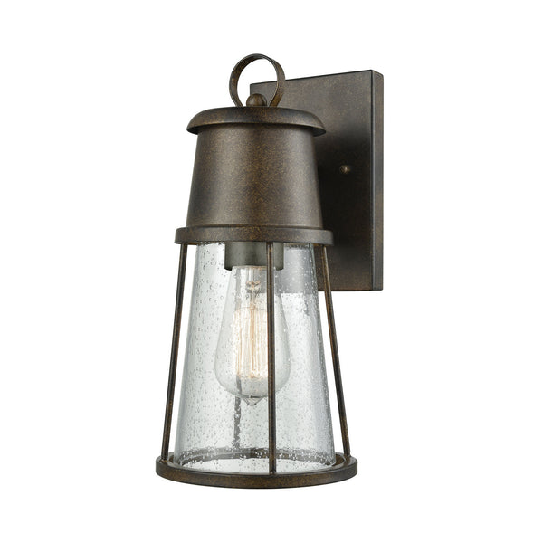 ELK Home - 45065/1 - One Light Outdoor Wall Sconce - Crowley - Hazelnut Bronze from Lighting & Bulbs Unlimited in Charlotte, NC