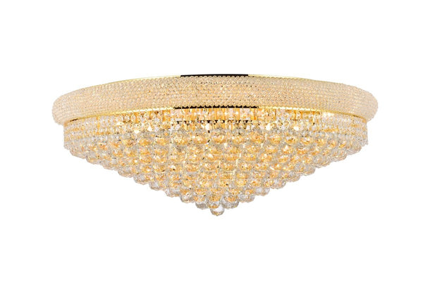Elegant Lighting - V1800F36G/RC - 20 Light Flush Mount - Primo - Gold from Lighting & Bulbs Unlimited in Charlotte, NC
