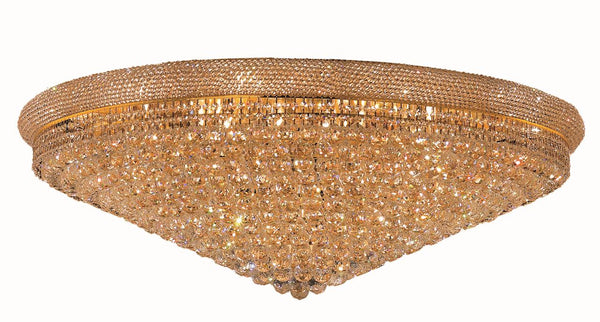 Elegant Lighting - V1800F48G/RC - 33 Light Flush Mount - Primo - Gold from Lighting & Bulbs Unlimited in Charlotte, NC