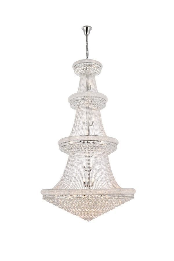 Elegant Lighting - V1800G54C/RC - 48 Light Chandelier - Primo - Chrome from Lighting & Bulbs Unlimited in Charlotte, NC