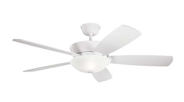 Kichler - 300251WH - 54" Ceiling Fan - Skye - White from Lighting & Bulbs Unlimited in Charlotte, NC