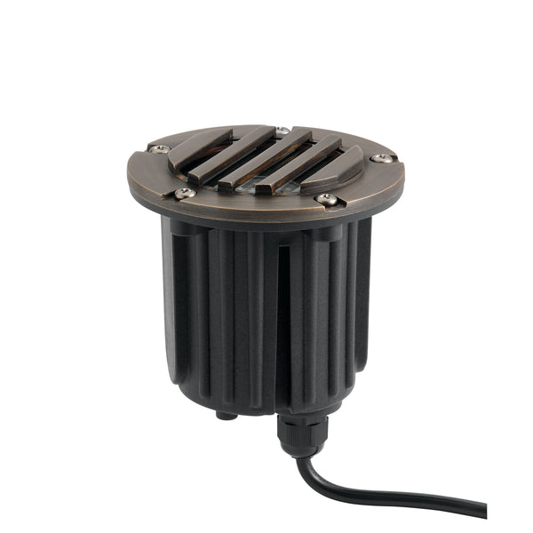 Kichler - 15497CBR - One Light In-Ground - No Family - Centennial Brass from Lighting & Bulbs Unlimited in Charlotte, NC