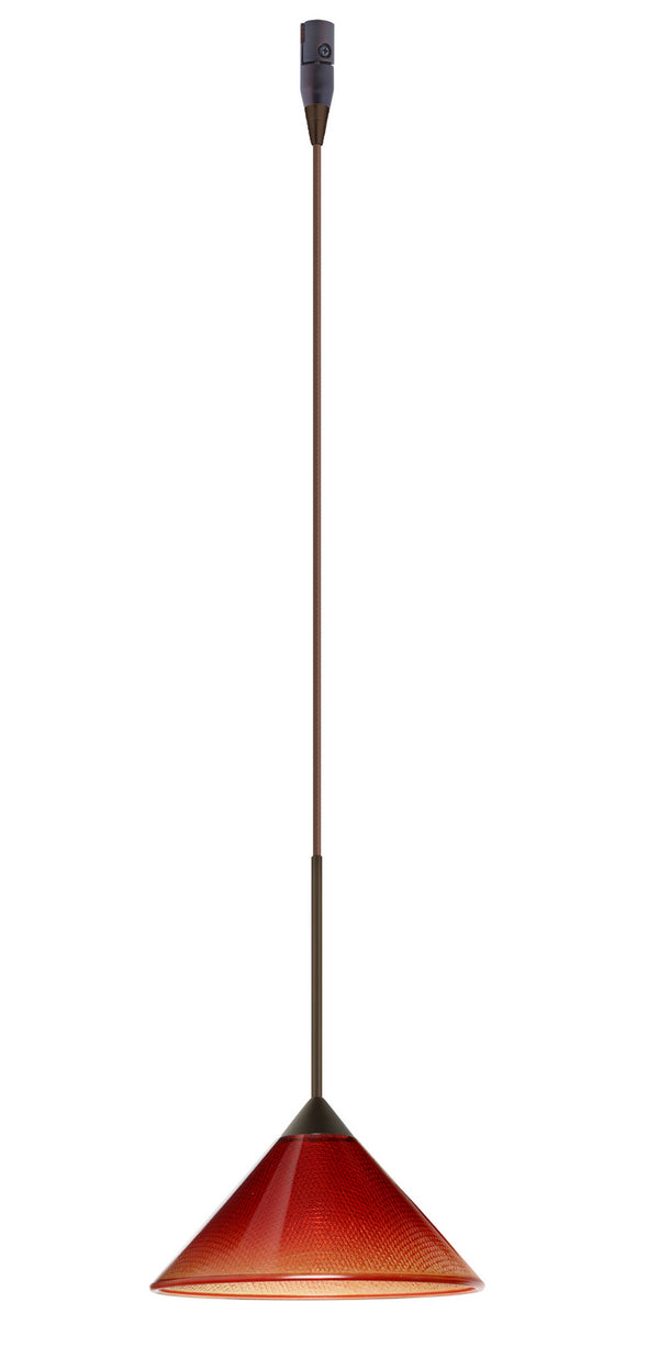 Besa - RXP-117681-BR - One Light Pendant - Kona - Bronze from Lighting & Bulbs Unlimited in Charlotte, NC