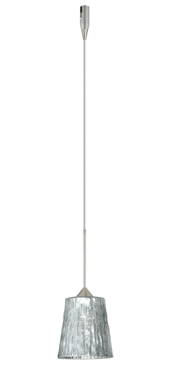Besa - RXP-5125SF-SN - One Light Pendant - Nico - Satin Nickel from Lighting & Bulbs Unlimited in Charlotte, NC