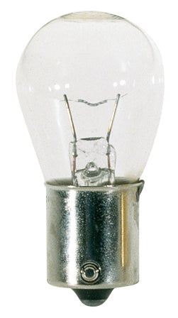 13.31 Watt miniature, S8, 700 Average rated hours, Bayonet Single Contact Base, 12.8 Volt Light Bulb by Satco