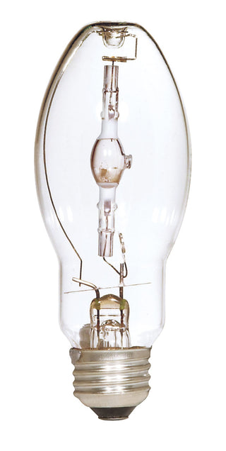 70 Watt, Metal Halide HID, Mogul extended base, ED28, Clear, 65 CRI, 4000K Light Bulb by Satco