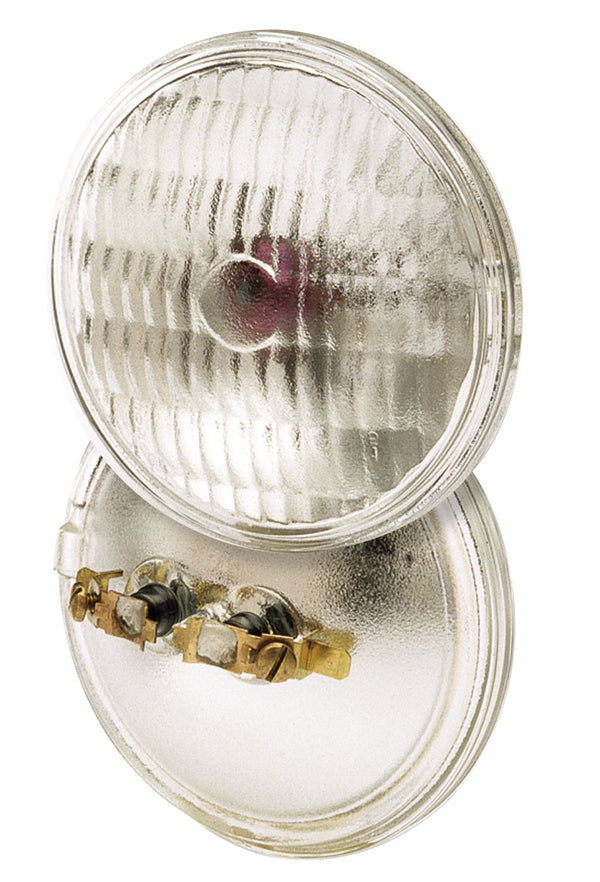 36 Watt sealed beam, PAR36, 4000 Average rated hours, Screw Terminal base, 12 Volt Light Bulb by Satco