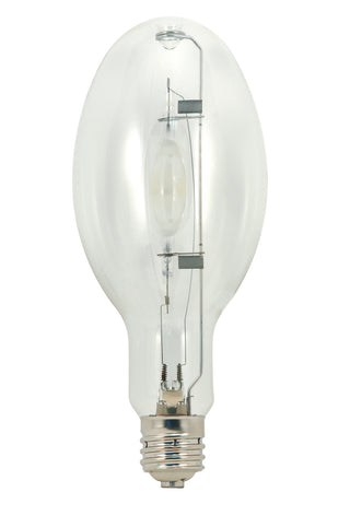 125 Watt, Metal Halide HID, Mogul extended base, ED28, Clear, 65 CRI, 4200K Light Bulb by Satco