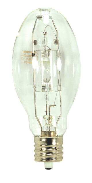 320 Watt, Metal Halide HID, Mogul extended base, ED28, Clear, 65 CRI, 4200K Light Bulb by Satco