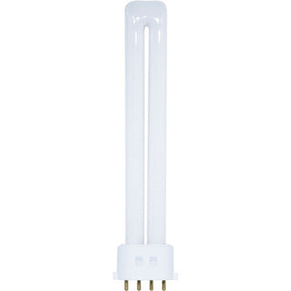 13 Watt, pin-based Compact Fluorescent, 3000K, 82 CRI, 2GX7 (4-Pin) base Light Bulb by Satco