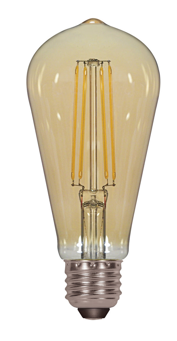 Satco - S8612 - Light Bulb - Transparent Amber from Lighting & Bulbs Unlimited.