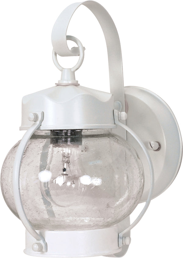 Nuvo Lighting - 60-3457 - One Light Wall Lantern - White from Lighting & Bulbs Unlimited in Charlotte, NC