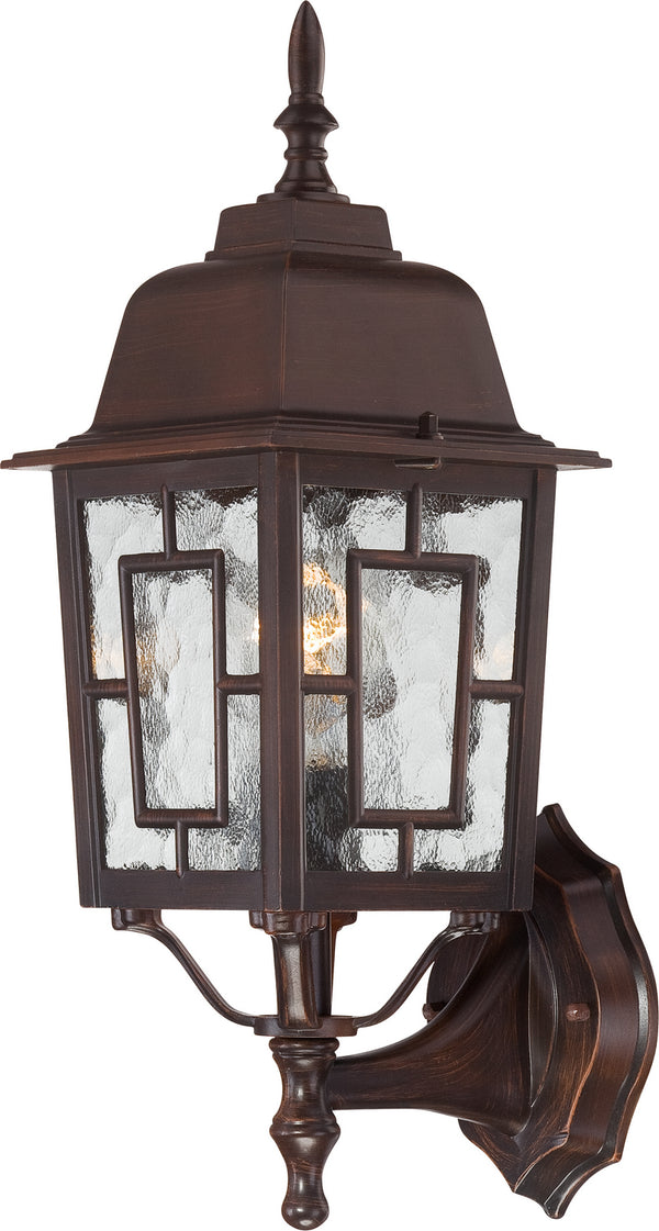 Nuvo Lighting - 60-3488 - One Light Wall Lantern - Banyan - Rustic Bronze from Lighting & Bulbs Unlimited in Charlotte, NC