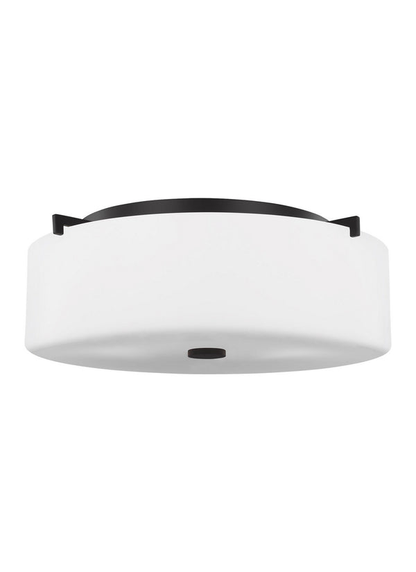 Generation Lighting - FM312ORB - Three Light Flush Mount - Sunset Drive - Oil Rubbed Bronze from Lighting & Bulbs Unlimited in Charlotte, NC