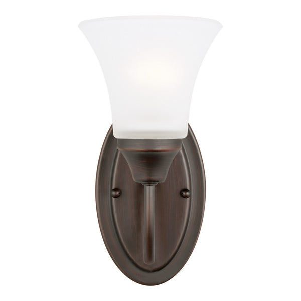Generation Lighting - 41806EN3-710 - One Light Wall / Bath Sconce - Holman - Bronze from Lighting & Bulbs Unlimited in Charlotte, NC