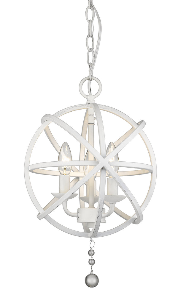 Z-Lite - 458-12MW - Three Light Chandelier - Tull - Matte White from Lighting & Bulbs Unlimited in Charlotte, NC
