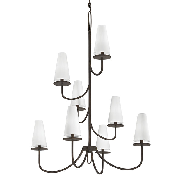 Troy Lighting - F6298-TBZ - Eight Light Chandelier - Marcel - Pompeii Bronze from Lighting & Bulbs Unlimited in Charlotte, NC