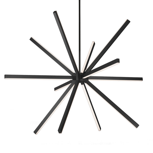Kuzco Lighting - CH14356-BK - LED Chandelier - Sirius - Black from Lighting & Bulbs Unlimited in Charlotte, NC