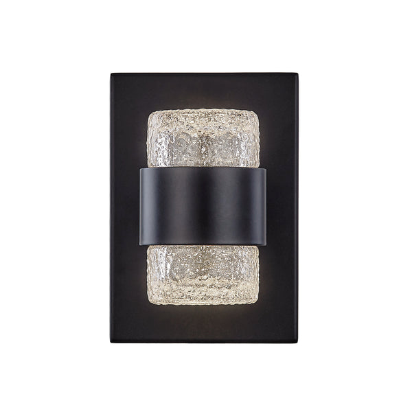 Kuzco Lighting - EW48208-BK - LED Wall Sconce - Copenhagen - Black from Lighting & Bulbs Unlimited in Charlotte, NC