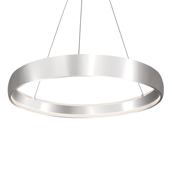 Kuzco Lighting - PD22735-BS - LED Pendant - Halo - Brushed Silver from Lighting & Bulbs Unlimited in Charlotte, NC