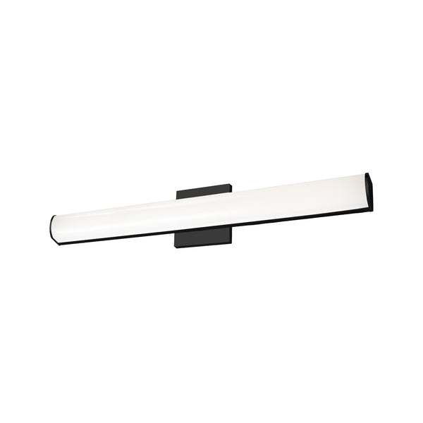 Kuzco Lighting - VL61224-BK - LED Bathroom Fixture - Longitude - Black from Lighting & Bulbs Unlimited in Charlotte, NC