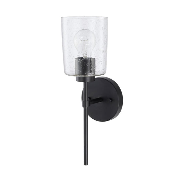 Capital Lighting - 628511MB-449 - One Light Wall Sconce - Greyson - Matte Black from Lighting & Bulbs Unlimited in Charlotte, NC