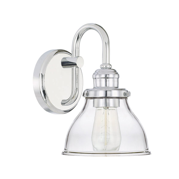 Capital Lighting - 8301CH-461 - One Light Wall Sconce - Baxter - Chrome from Lighting & Bulbs Unlimited in Charlotte, NC