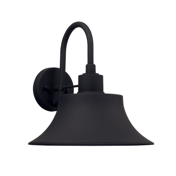 Capital Lighting - 926312BK - One Light Outdoor Wall Lantern - Brock - Black from Lighting & Bulbs Unlimited in Charlotte, NC