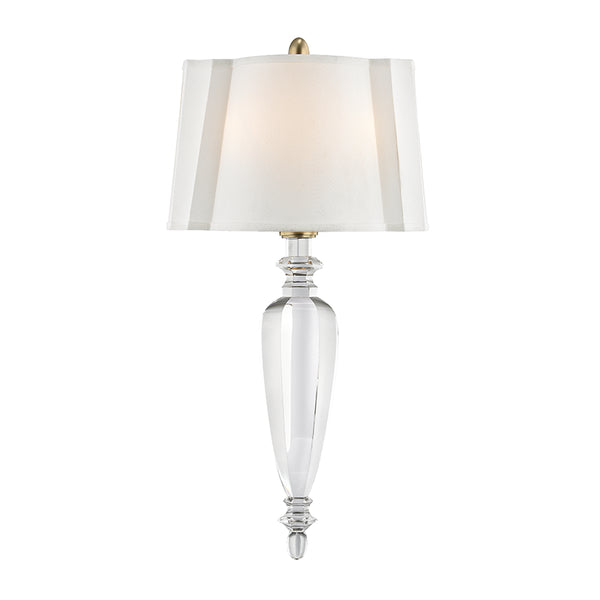 Hudson Valley - 7411-AGB - Two Light Wall Sconce - Tipton - Aged Brass from Lighting & Bulbs Unlimited in Charlotte, NC