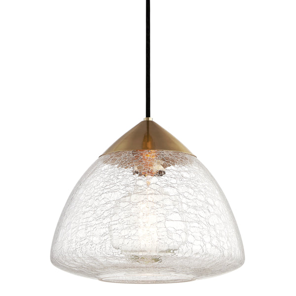 Mitzi - H216701L-AGB - One Light Pendant - Maya - Aged Brass from Lighting & Bulbs Unlimited in Charlotte, NC